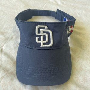 Padres baseball visor womens MLB